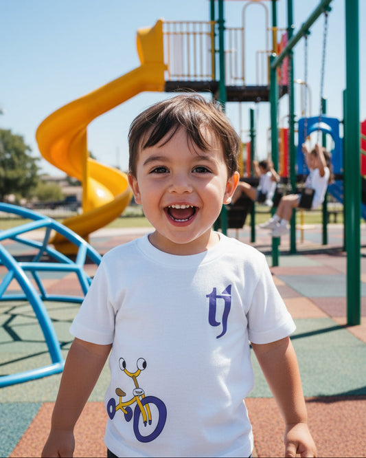 “Little Rider” Premium Cotton Short Sleeve T-Shirt (Ages 18 months to 6 Years)