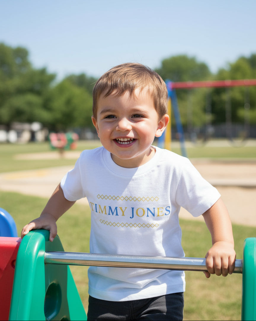 “Friends Play” Premium Cotton Short Sleeve T-Shirt (Ages 18 Months - 6 Years)